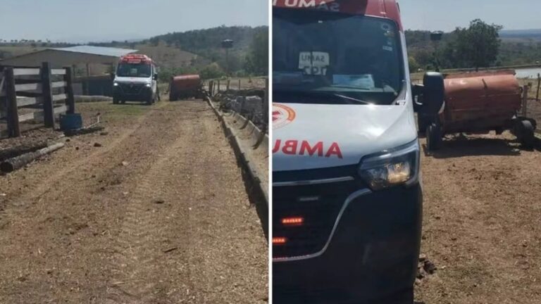 Homem morre após acidente em misturador de silo no interior de Goiás