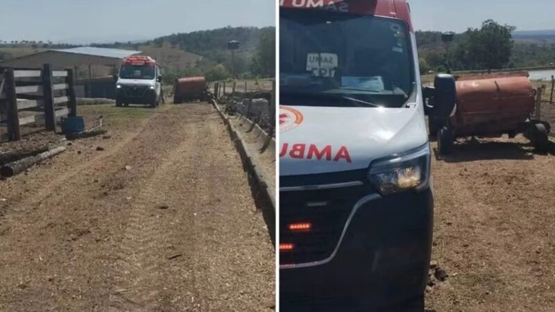 Homem morre após acidente em misturador de silo no interior de Goiás