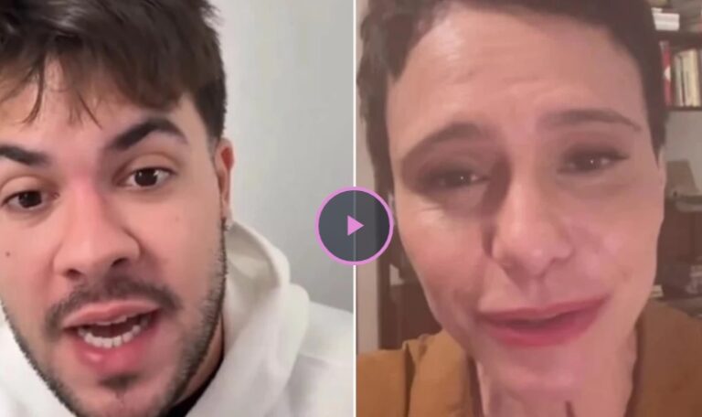 Álvaro zoa tia Celina de ‘Vale Tudo’ e deixa atriz constrangida; Huck cai na risada