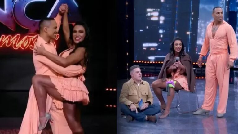 Eliminada? Veja vídeo de Gracyanne se machucando na ‘Dança dos Famosos’: ‘Grave’