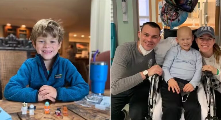 Após se machucar em viagem, menino de 6 anos descobre câncer agressivo nos ossos