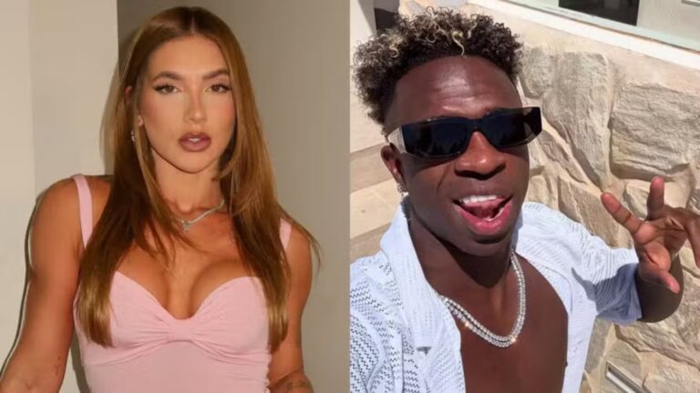 Assumiu? Internet se surpreende com comentário de Virginia em foto de Vini Jr: ‘Nossa’