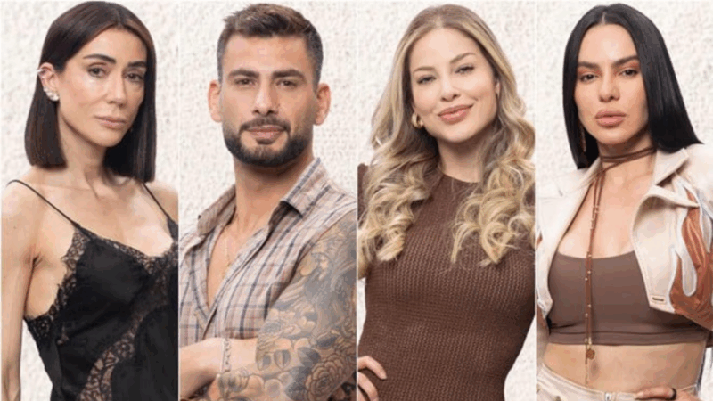 A Fazenda 17: Michelle, Nizam, Saory e Tàmires estão na 5ª roça do reality