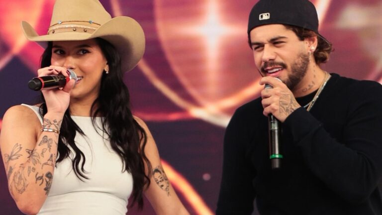 Zé Felipe agita a web ao exibir foto beijando Ana Castela; veja
