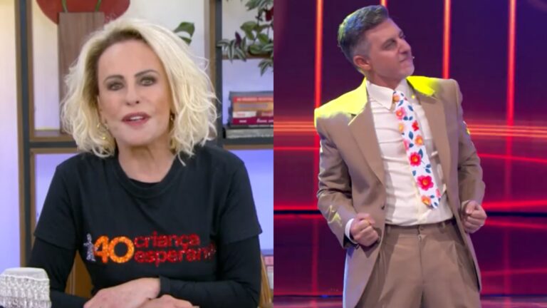 Ana Maria Braga ironiza mico de Luciano Huck após desafio: ‘Pior que eu’