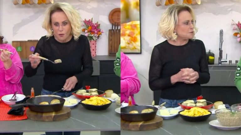 Sincerona, Ana Maria Braga reclama de receita feita no Mais Você: ‘Sem tempero’