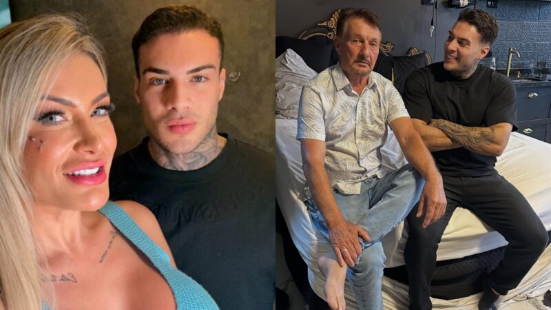 Após filme quente com Andressa Urach, ator adulto grava com o pai da famosa