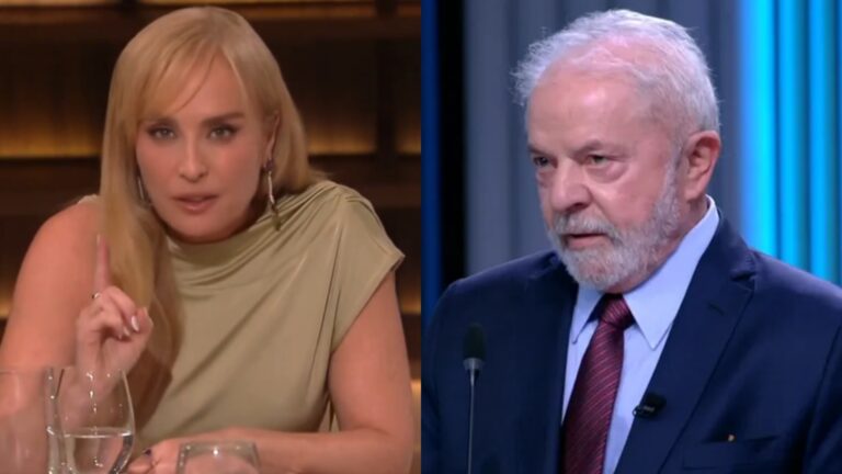 Angélica aproveita ao vivo de programa para mandar recado para Lula sobre o STF: ‘É justiça’