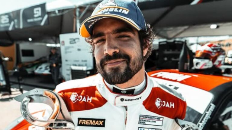 Muito grave? Caio Castro sofre acidente durante treino de automobilismo