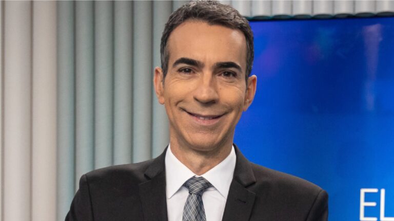 César Tralli deixa ‘Jornal Hoje’; veja o presente que ele ganhou