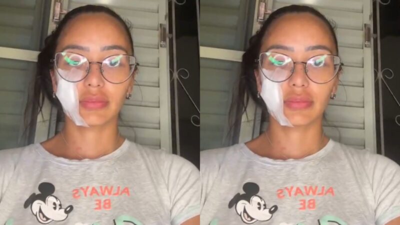 Ex-bailarina do Faustão pede ajuda após ser esfaqueada pela mãe