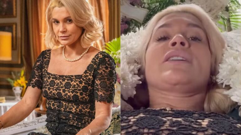 Sandra de ‘Êta Mundo Melhor!’, Flávia Alessandra relata desafio de gravar em caixão