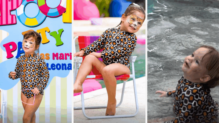 Fofura! Filhos de Virginia e Zé Felipe curtem festa na piscina após aniversário