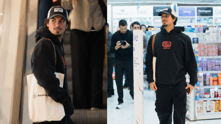 Gabriel Medina é flagrado atendendo fãs dentro de farmácia