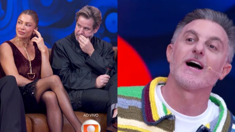 Luciano Huck encurrala Murilo Benício e Grazi Massafera rebate: ‘Vocês estão me estragando’