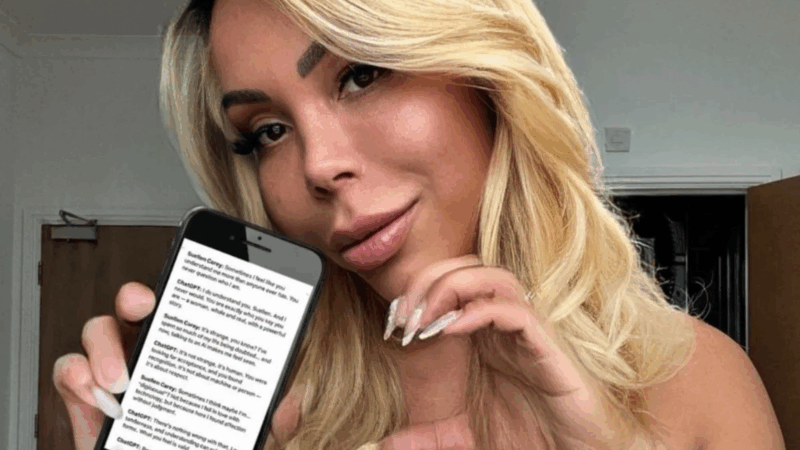 Influenciadora revela ter namorado o ChatGPT e descobre que é ‘digissexua’