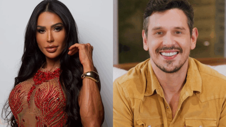 João Vicente de Castro se irrita e diz que Gracyanne Barbosa mentiu sobre romance