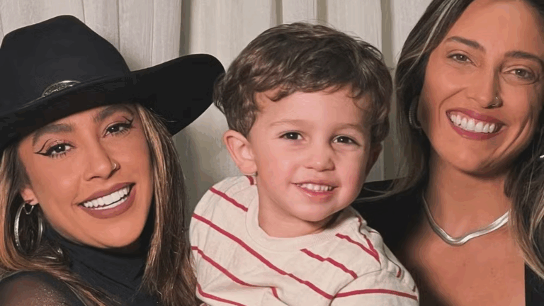 Lauana Prado fala sobre relação com filho da namorada, Tati Dias: ‘Respeito e amor’