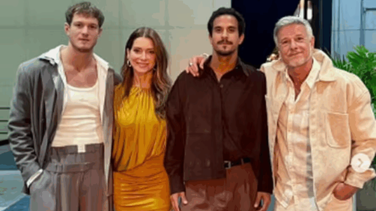 Marcello Novaes comemora encontro com os filhos e ex-esposa, Letícia Spiller: ‘Privilégio’