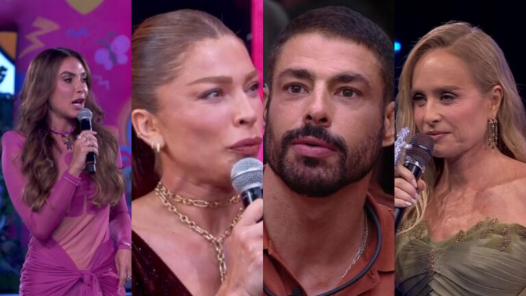 Nicole Bahls fala sobre Cauã Reymond e Grazi Massafera, e Angélica reage: ‘Meu Deus’