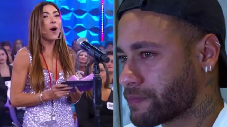 Patrícia Abravanel choca ao falar de Neymar em charada: ‘Sempre cai quando vai trabalhar’