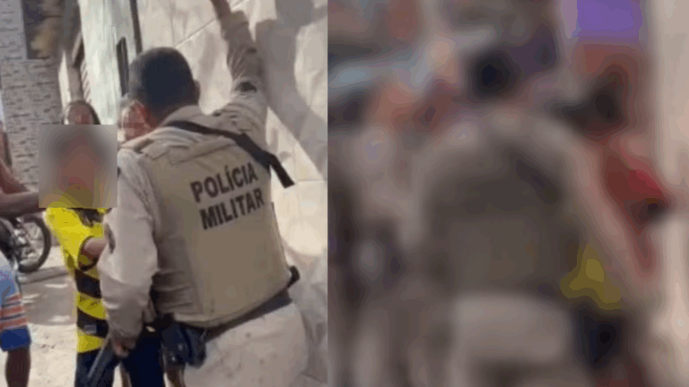 Policial agride mulher durante festa infantil em Salvador; vídeo