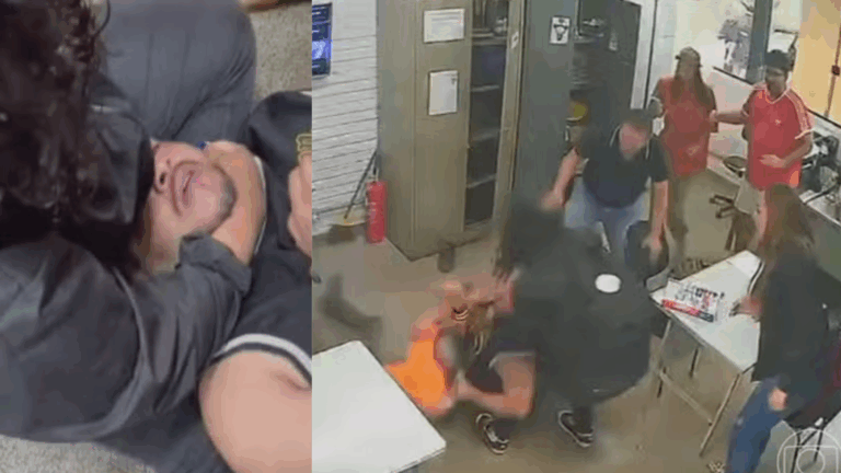 Professor leva nove socos de pai de aluna após dar bronca sobre uso de celular em sala de aula