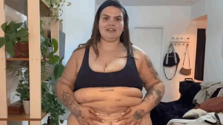 Thais Carla surpreende ao mostrar mudança no corpo após emagrecer 75 kg