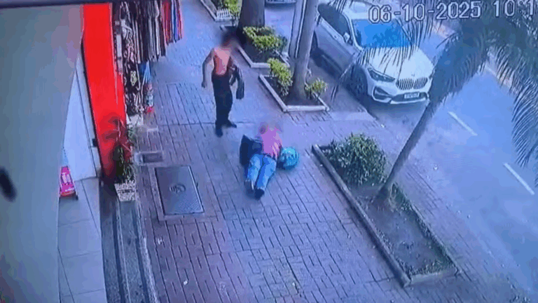 Vídeo: Idoso é agredido com soco no rosto por jovem em São Paulo