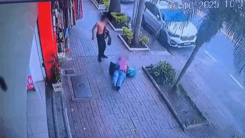 Vídeo: Idoso é agredido com soco no rosto por jovem em São Paulo