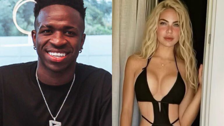 Vini Jr. envia mensagem para modelo após ser exposto: ‘Não é possível’
