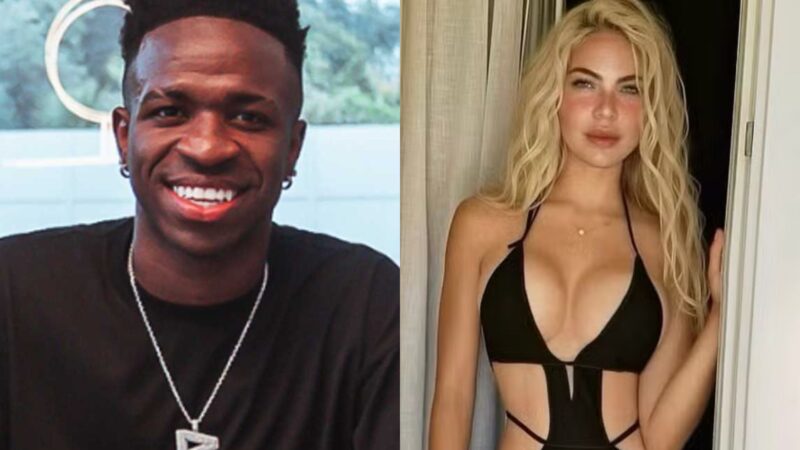 Vini Jr. envia mensagem para modelo após ser exposto: ‘Não é possível’
