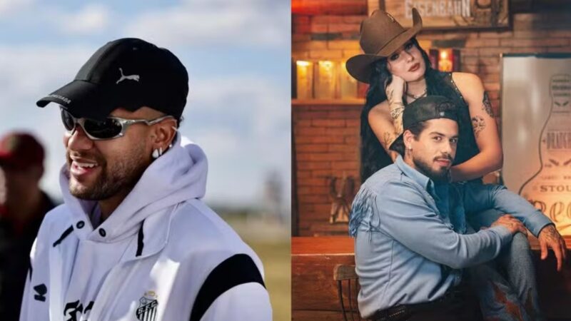 Em ligação ao vivo, Neymar opina sobre romance entre Ana Castela e Zé Felipe