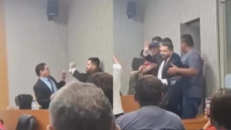Sessão na Câmara de Sena Madureira termina em confusão com troca de socos entre vereadores