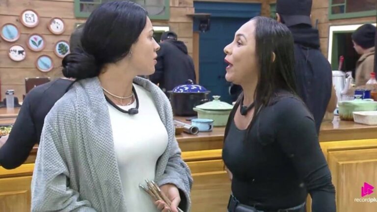‘A Fazenda 17’: Yoná e Rayane quase saem na mão após peoa jogar comida no chão: ‘Nojenta’