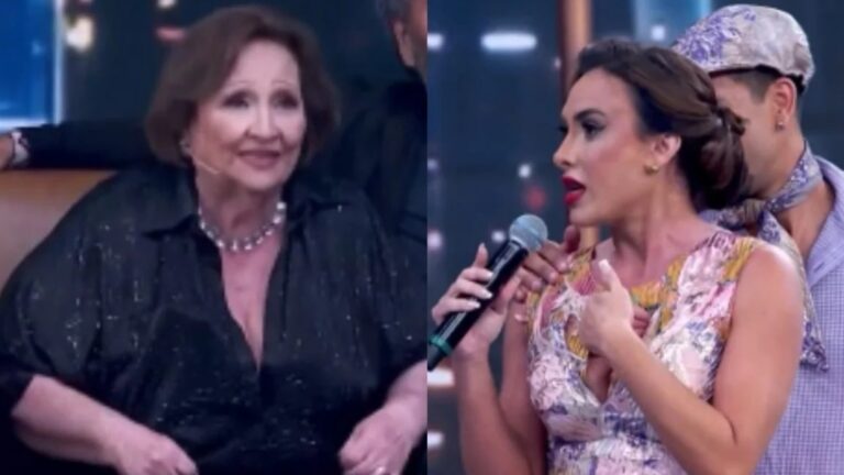 Dona Déa gera polêmica em episódio com Nicole Bahls no ‘Domingão com Huck’: ‘Galinha’