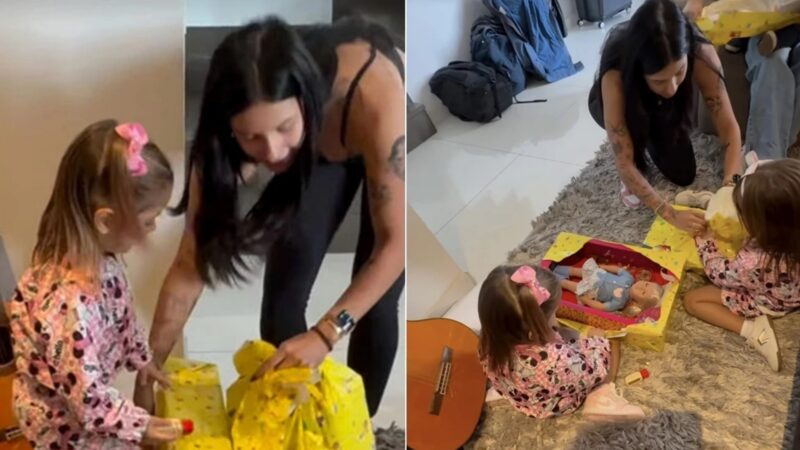 Brinquedo de luxo: quanto custou o presente que Ana Castela deu à Maria Flor?