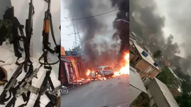 Confronto no Rio: Megaoperação contra o Comando Vermelho deixa dezenas de mortos e feridos