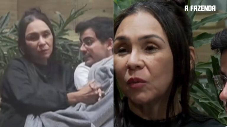 ‘A Fazenda 17’: Dudu tranquiliza Yoná e web reage: ‘Insuportável’
