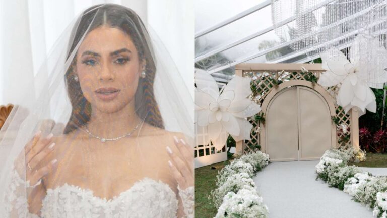 Luxo! Veja detalhes da decoração do casamento de Lexa e Ricardo Vianna