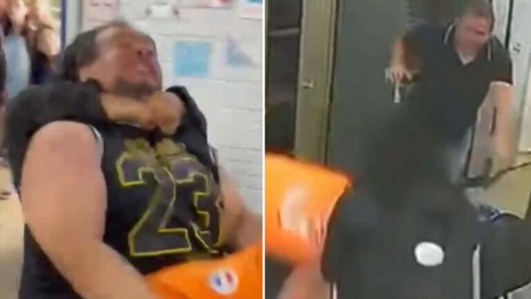 Xingou? Pai de aluna que agrediu professor faz revelação chocante