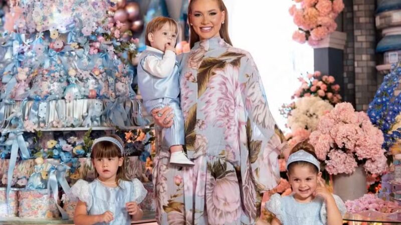 Exagerou? Decoração da festa da filha de Virginia e Zé Felipe divide opiniões: ‘Brega’