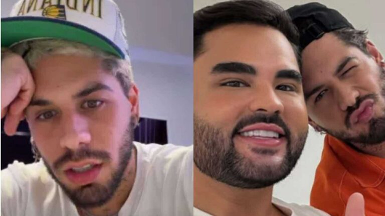 Zé Felipe solta o verbo e expõe briga com Lucas Guedez: ‘Ficou bravo’