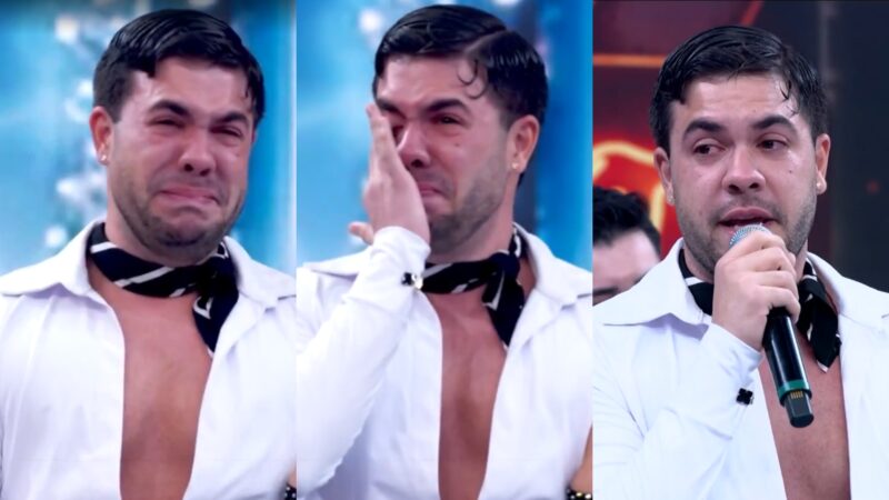 Eliminado da Dança dos Famosos, Álvaro chora e desabafa: ‘A régua pra mim sempre foi…’