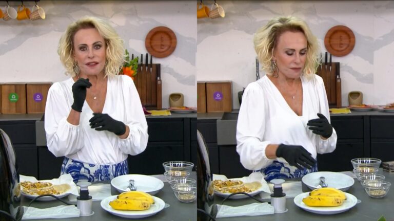 Ana Maria Braga reclama ao vivo de ‘perrengue’ durante receita: ‘Estamos numa economia’