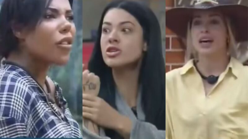 ‘A Fazenda 17’: Barraco! Peoas brigam com Rayane após gerar nova punição