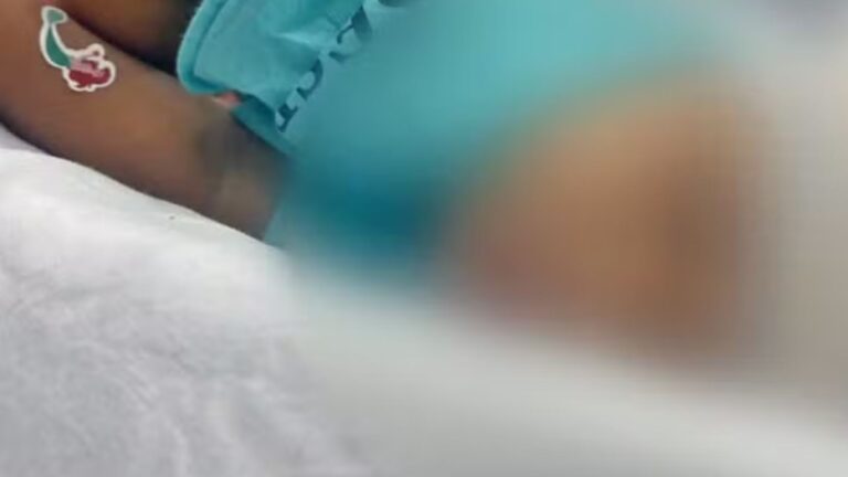 Bebê de 1 ano é baleado na cabeça; saiba o real estado de saúde