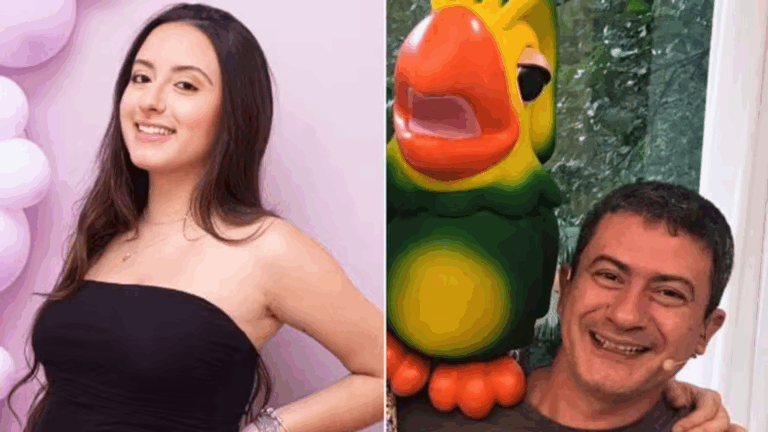 Ex de Tom Veiga, o Louro José, anuncia gravidez da filha dele: ‘Tom vai ser vovô’