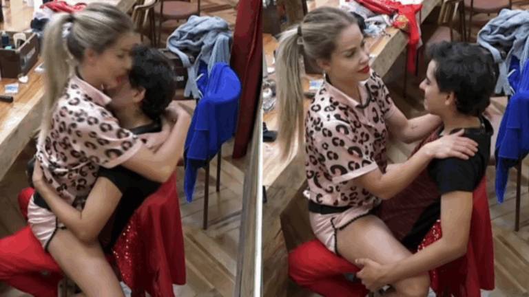 A Fazenda 17: Dudu e Saory protagonizam cena quente; veja o vídeo