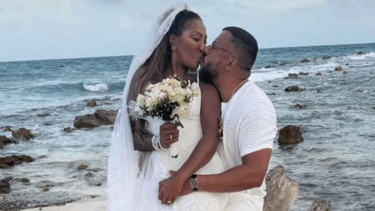 Mãe de Ludmilla renova votos com o marido, ex-segurança da filha, na Colômbia